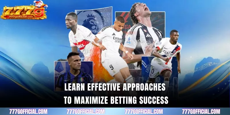 Learn effective approaches to maximize betting success