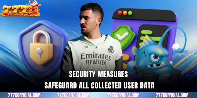 Security measures safeguard all collected user data