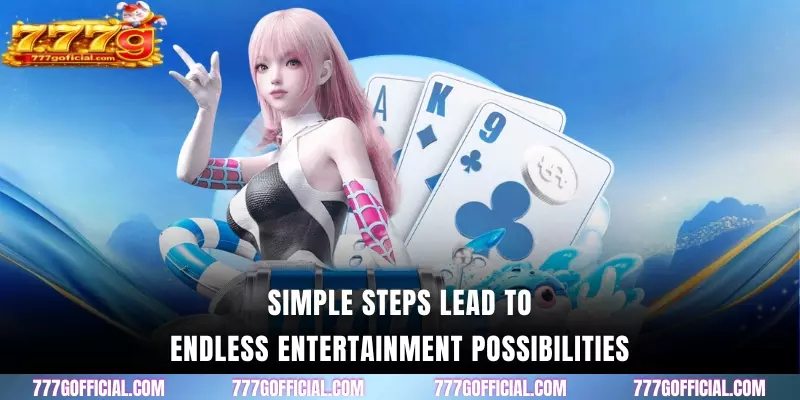 Simple steps lead to endless entertainment possibilities