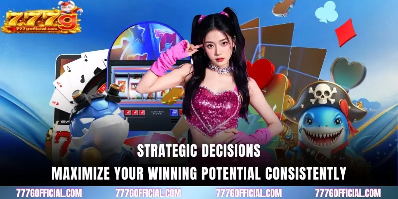 Strategic decisions maximize your winning potential consistently