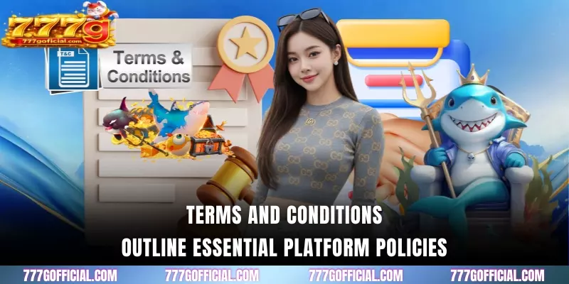 Terms and Conditions outline essential platform policies